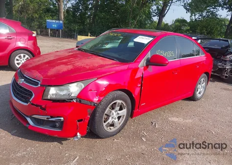 2015 Chevrolet Cruze 1Lt Auto из США, поврежденный, VIN 1G1PC5SBXF7289298